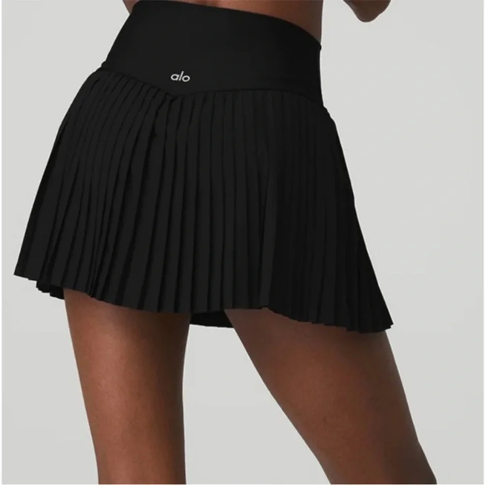 Alo skirt xxs | Alo Yoga Grand Slam Tennis Skirt High Waisted— Pleated